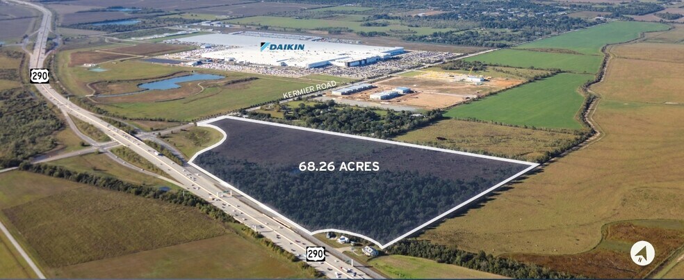 Primary Photo Of Highway 290 at Kermier, Hockley Land For Sale