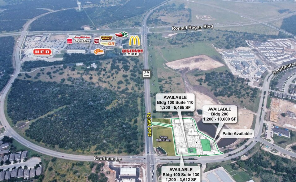 More Photos Of 2021 Kauffman Loop, Georgetown Storefront Retail Office For Lease