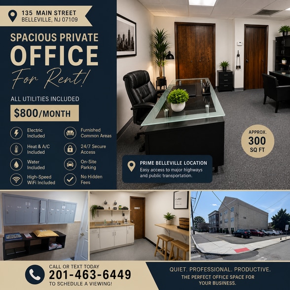 Primary Photo Of 135 Main St, Belleville Office For Lease