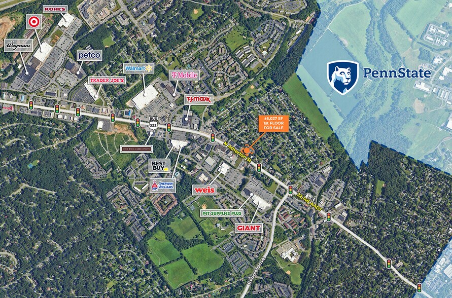 More Photos Of 1423 N Atherton St, State College Office For Sale