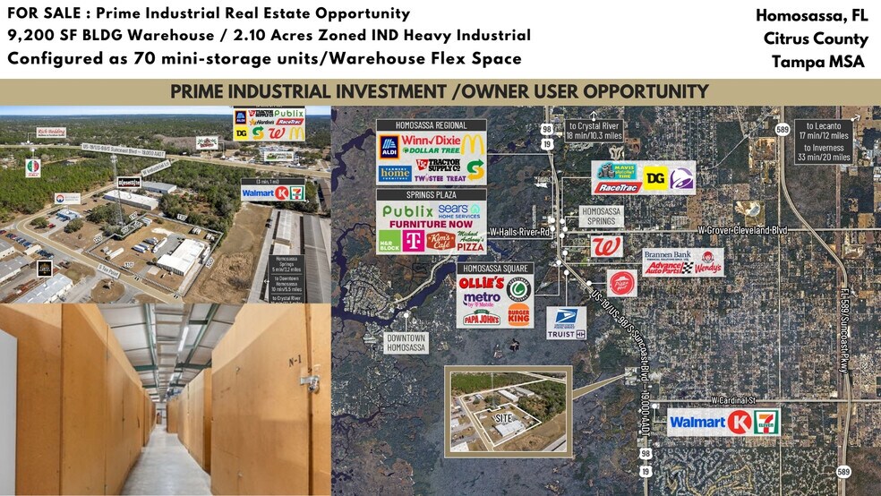 Primary Photo Of 6331 S Tex Pt, Homosassa Warehouse For Sale