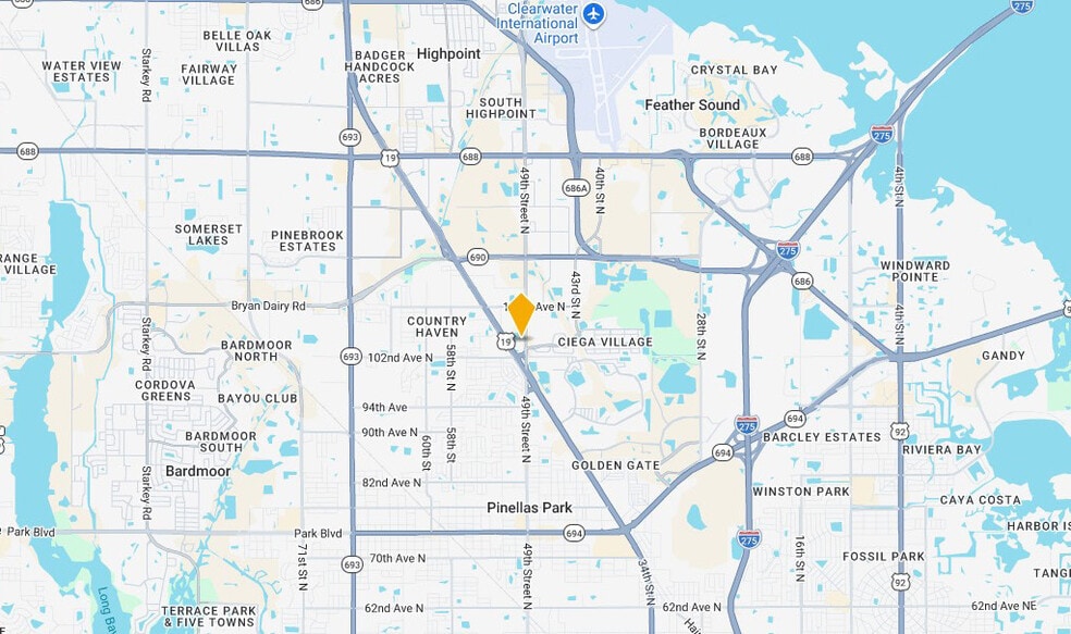 More Photos Of 10400 49th St N, Clearwater Restaurant For Sale