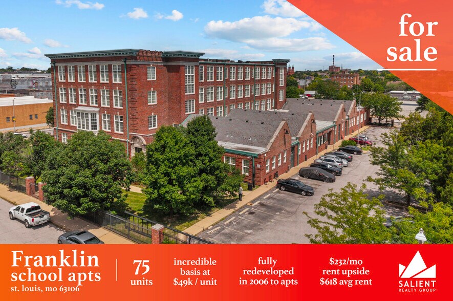 Primary Photo Of 814 N 19th St, Saint Louis Apartments For Sale