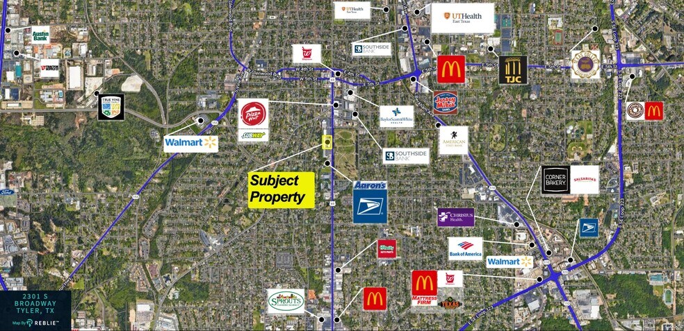 More Photos Of 2301 S Broadway, Tyler Unknown For Lease