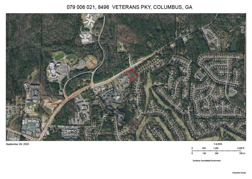 Primary Photo Of 8496 Veterans Pky, Columbus Land For Sale