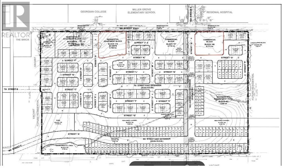 Primary Photo Of 1415 8th St, Owen Sound Land For Sale
