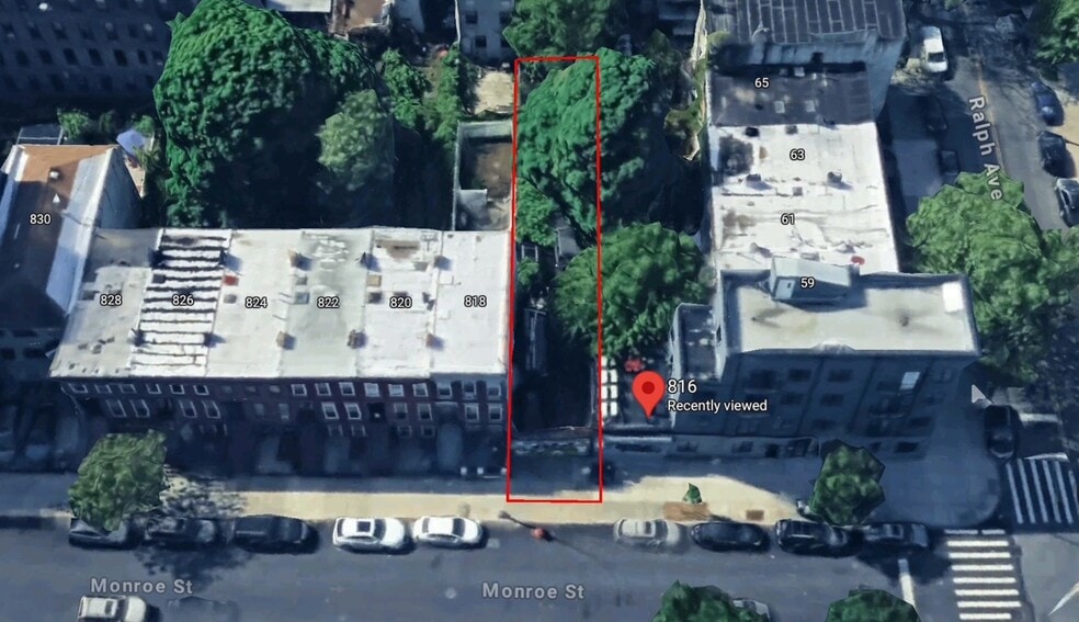 More Photos Of 4818 Lot 10 Monroe St, Brooklyn Land For Sale