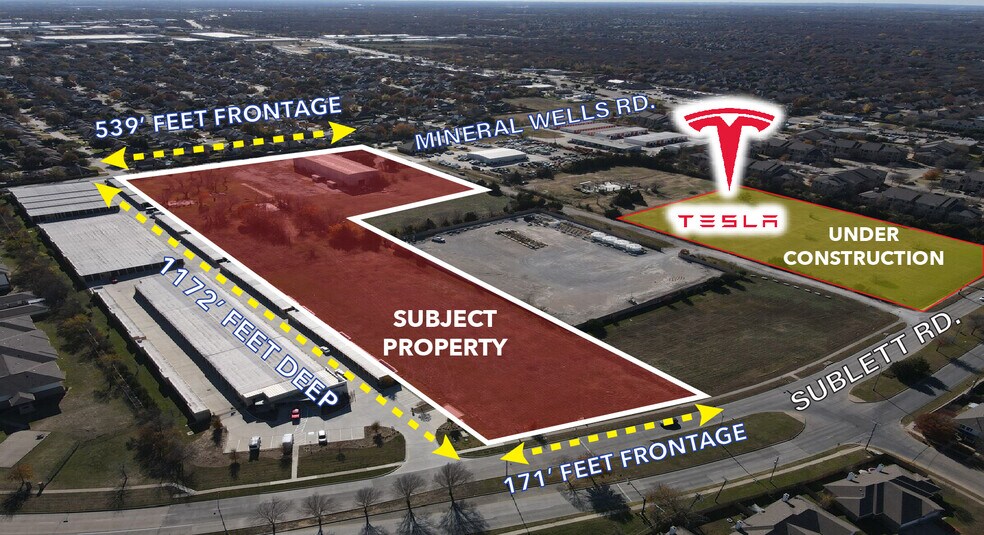 Primary Photo Of 1011 Mineral Springs Rd, Arlington Land For Sale