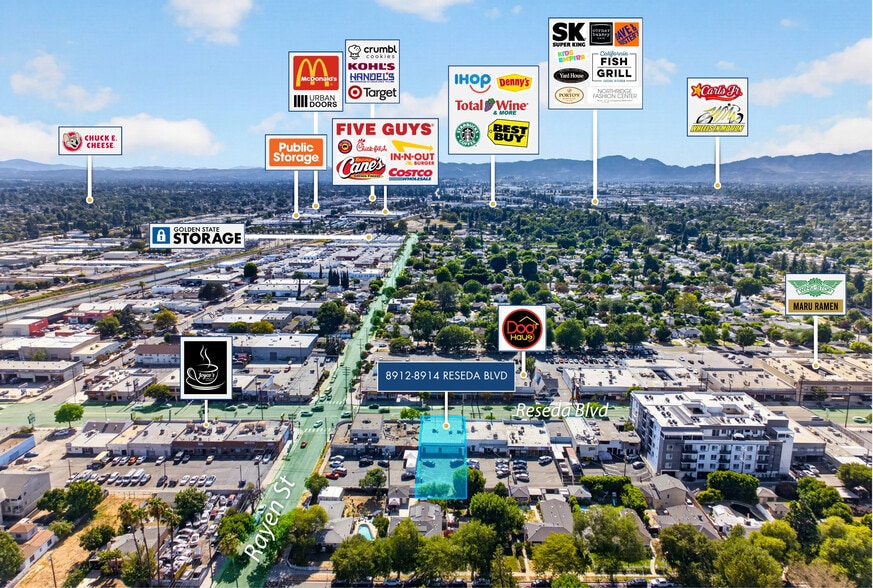 More Photos Of 8912-8914 Reseda Blvd, Northridge Storefront For Lease