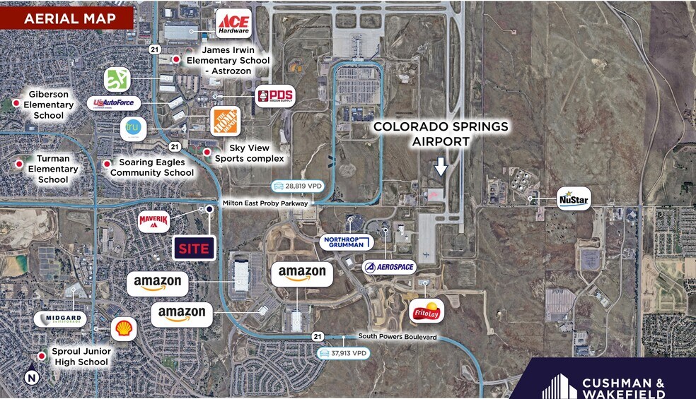 More Photos Of Milton E Proby Pky @ Powers, Colorado Springs Land For Sale