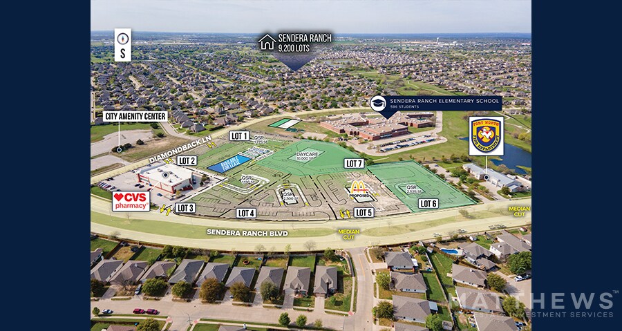 More Photos Of The Shops at Sendera Ranch 13951 Sendera Ranch Blvd, Haslet Storefront For Sale