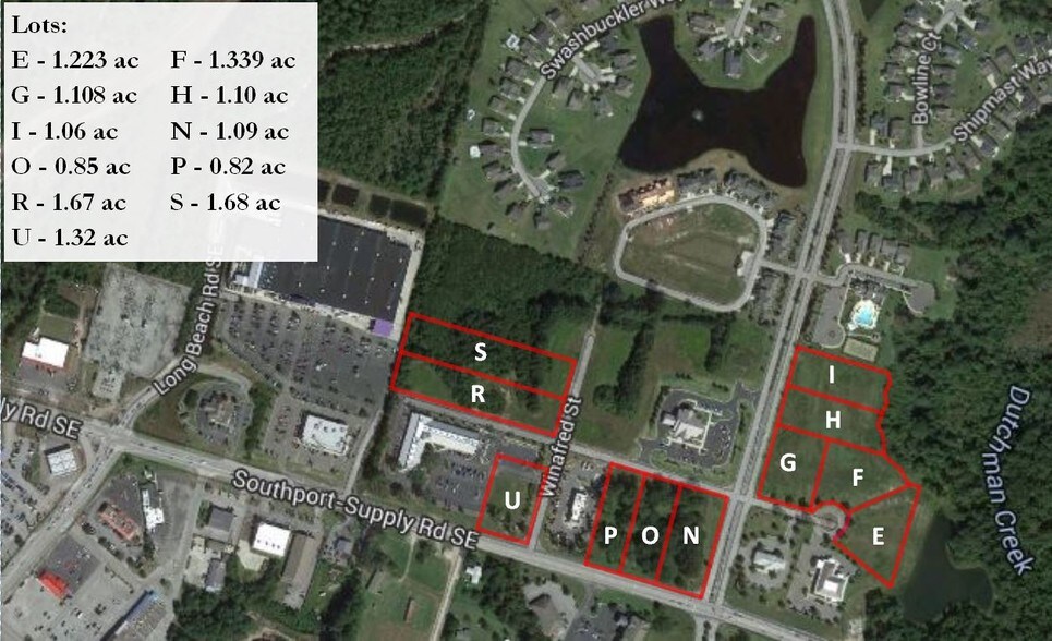 Primary Photo Of 5200 Southport-Supply Rd, Southport Land For Sale