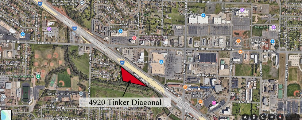 More Photos Of 4920 Tinker Diagonal, Del City Land For Sale