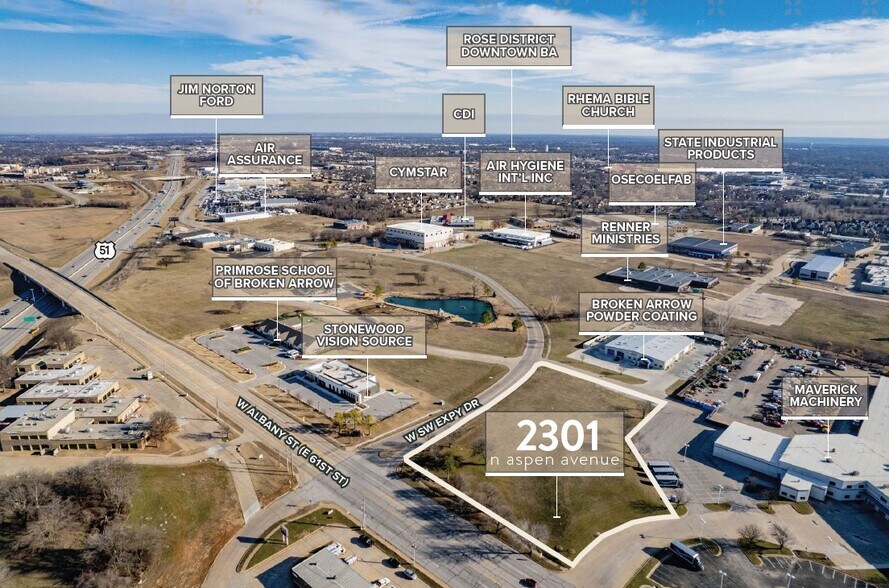 More Photos Of 2301 N Aspen Ave, Broken Arrow Land For Sale