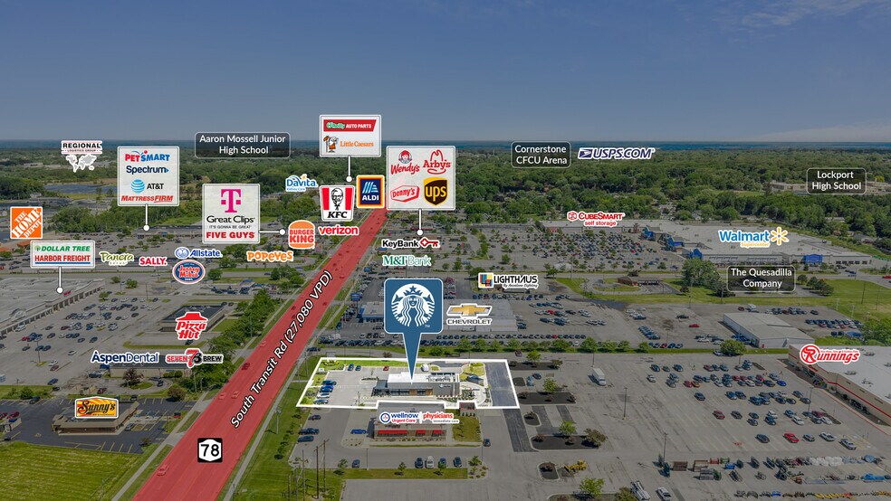 More Photos Of 5795 S Transit Rd, Lockport Fast Food For Sale