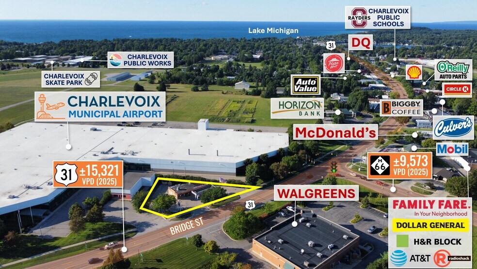 More Photos Of 1505 Bridge St, Charlevoix Service Station For Sale