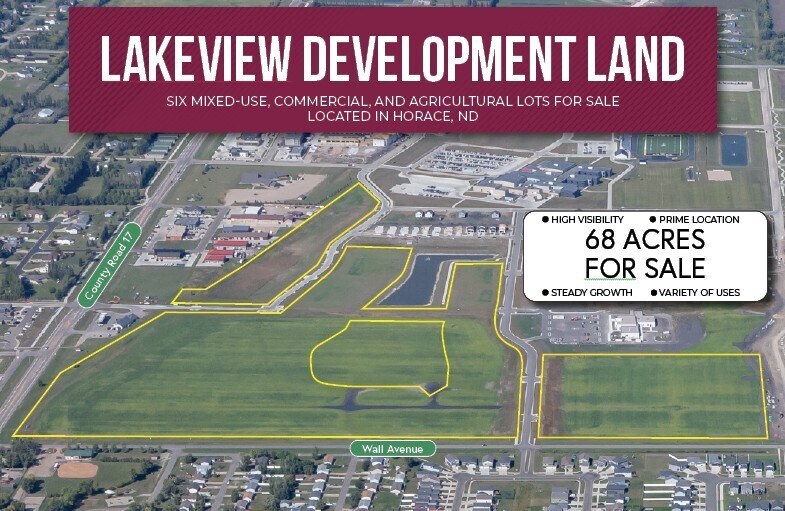 Primary Photo Of 8450 Lakeview Dr, Horace Land For Sale