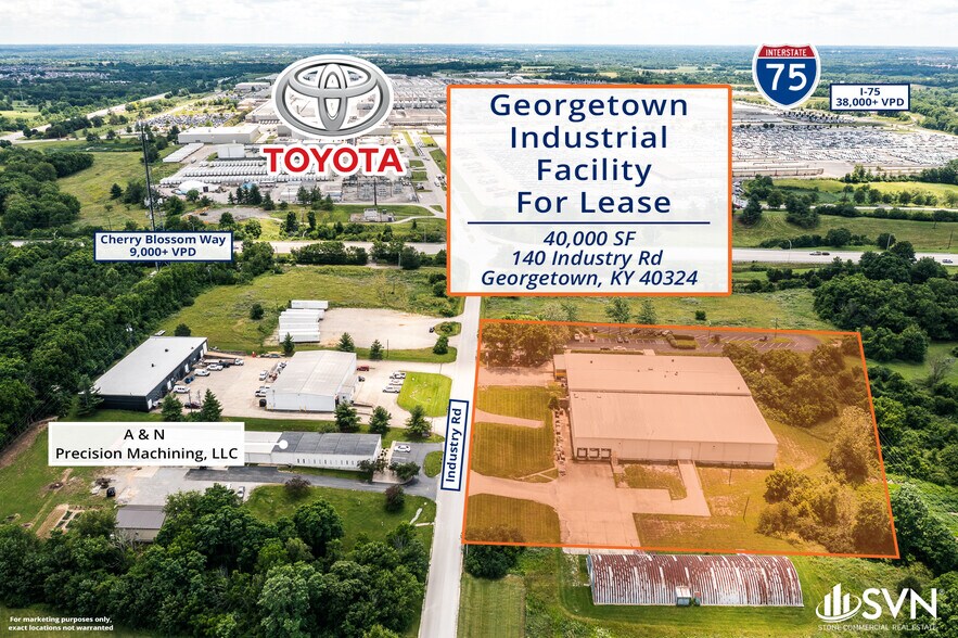 More Photos Of 140 Industry Rd, Georgetown Warehouse For Lease