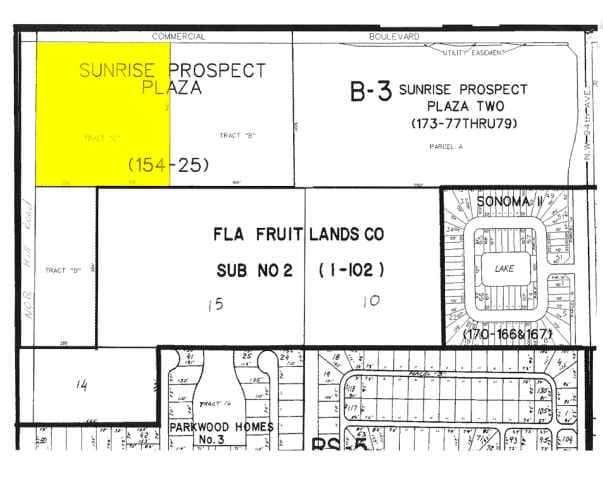 More Photos Of 9900 W Commercial Blvd, Sunrise Land For Sale