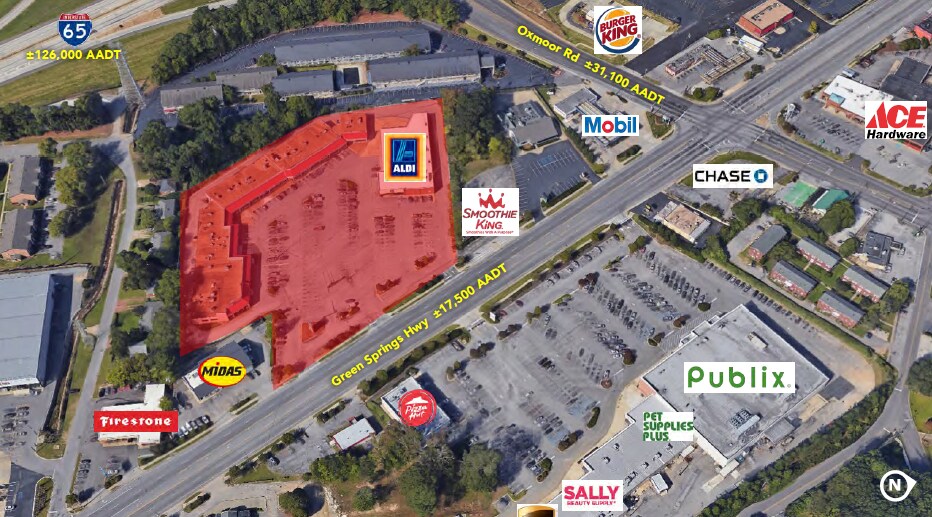 Primary Photo Of 430 Green Springs Hwy, Homewood Unknown For Lease