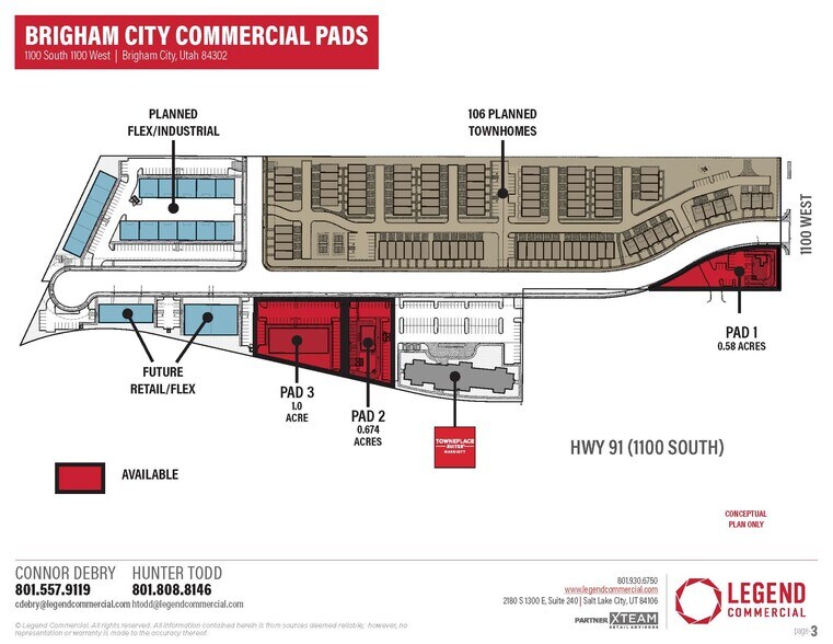 More Photos Of 1050 W 1100 S, Brigham City Land For Sale