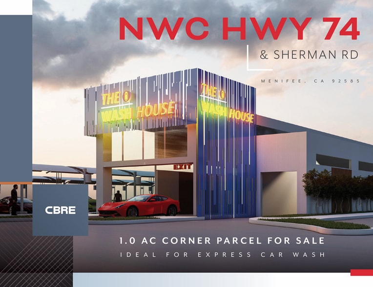 Primary Photo Of NWC of CA-74 & Sherman Road, Menifee Land For Sale