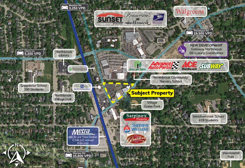 More Photos Of 1310-1348 Shermer Rd, Northbrook General Retail For Lease