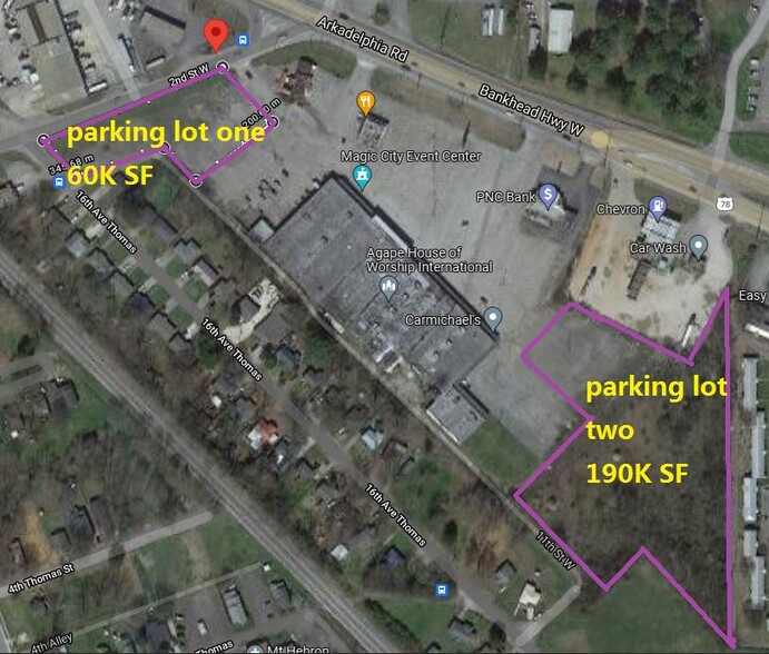 Primary Photo Of 1145-1163 Bankhead Hwy, Birmingham Land For Lease