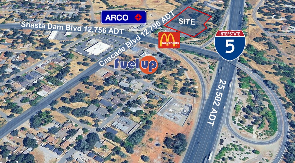 Primary Photo Of 1621-1667 Cascade blvd, Shasta Lake Land For Sale