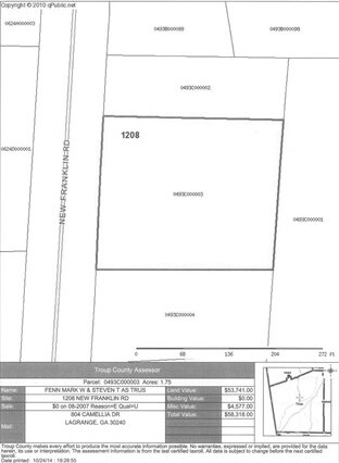 More Photos Of 1208 New Franklin Rd, Lagrange Land For Sale