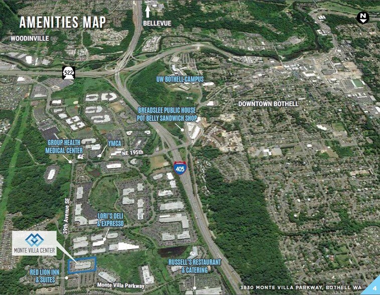 More Photos Of 3830 Monte Villa Pky, Bothell Office For Lease