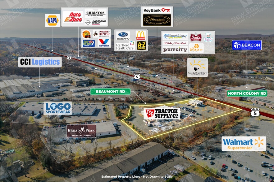 More Photos Of 800 N Colony Rd, Wallingford Freestanding For Sale