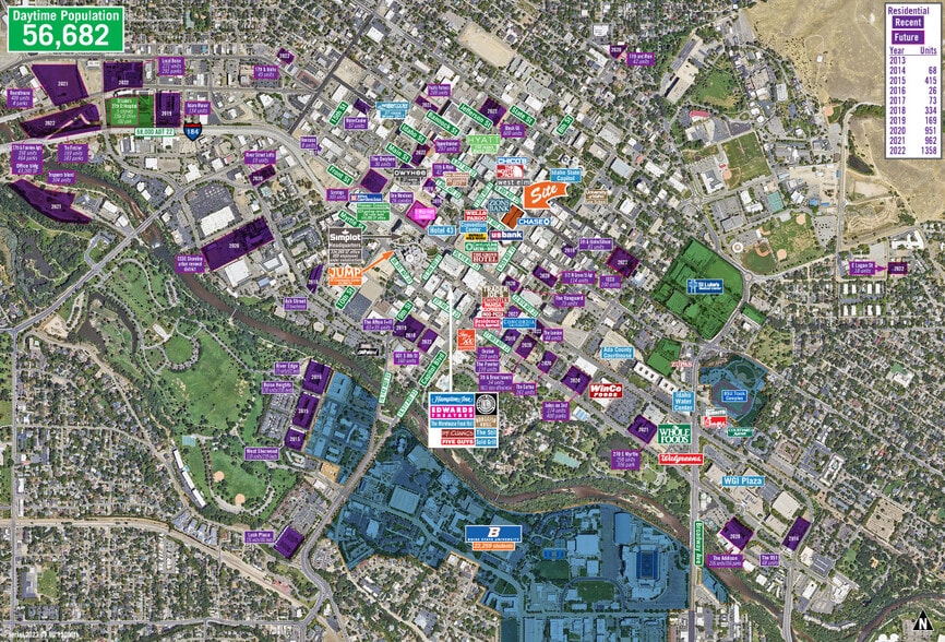 More Photos Of 100-160 8th Street, Boise Unknown For Lease