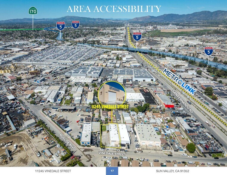 More Photos Of 11245 Vinedale St, Sun Valley Warehouse For Sale