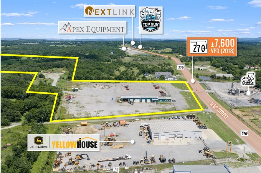 More Photos Of 104 N 9th St, Alderson Warehouse For Sale