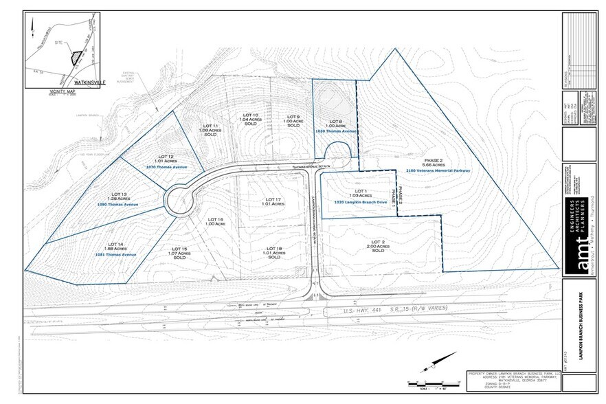 More Photos Of 2180 Veterans Memorial Pky, Watkinsville Land For Sale