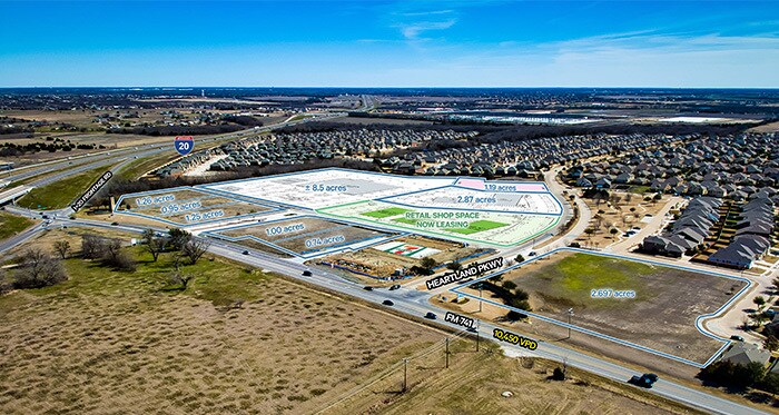 More Photos Of Fm 741 And Heartland Parkway, Heartland Land For Lease