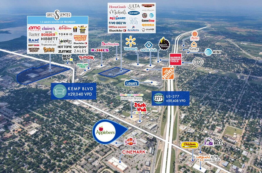 More Photos Of 2911 Kemp Blvd, Wichita Falls Restaurant For Sale