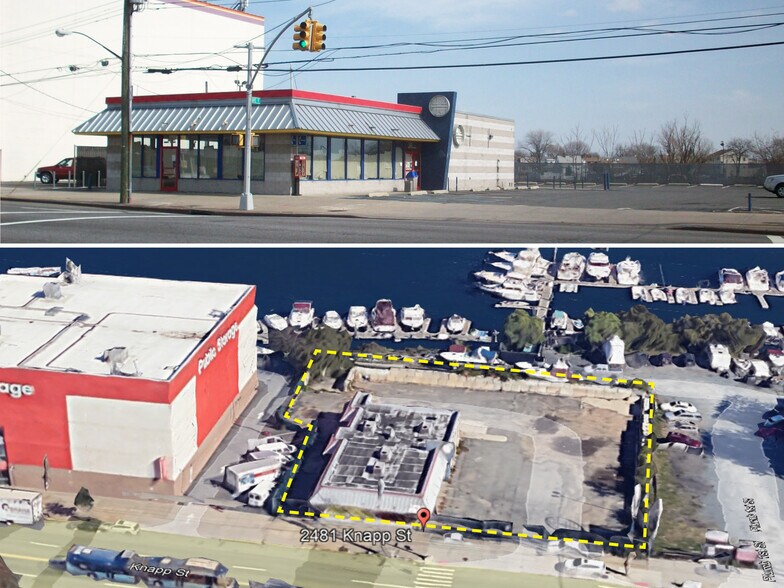 Primary Photo Of 2481 Knapp St, Brooklyn Fast Food For Sale