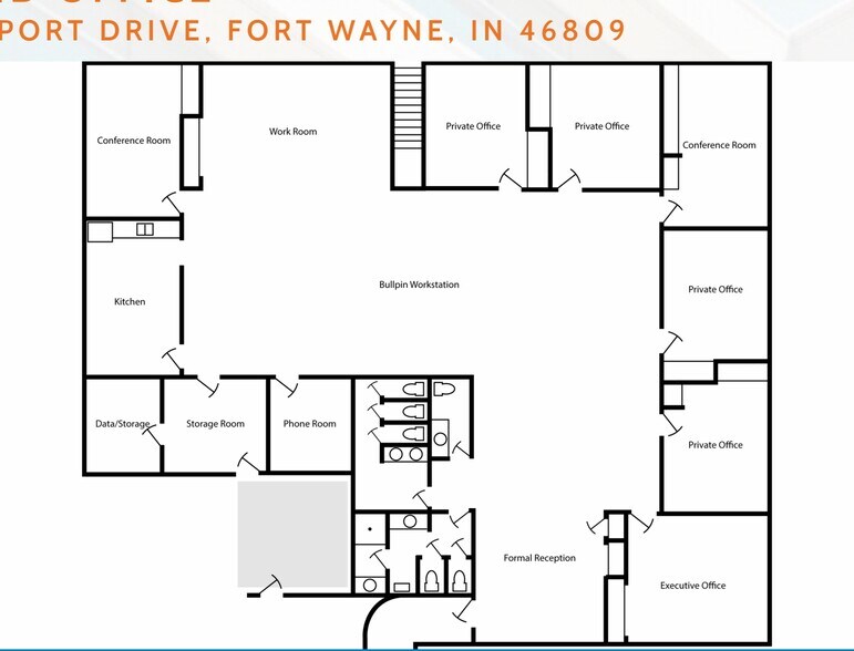 More Photos Of 8902 Airport Dr, Fort Wayne Office For Lease