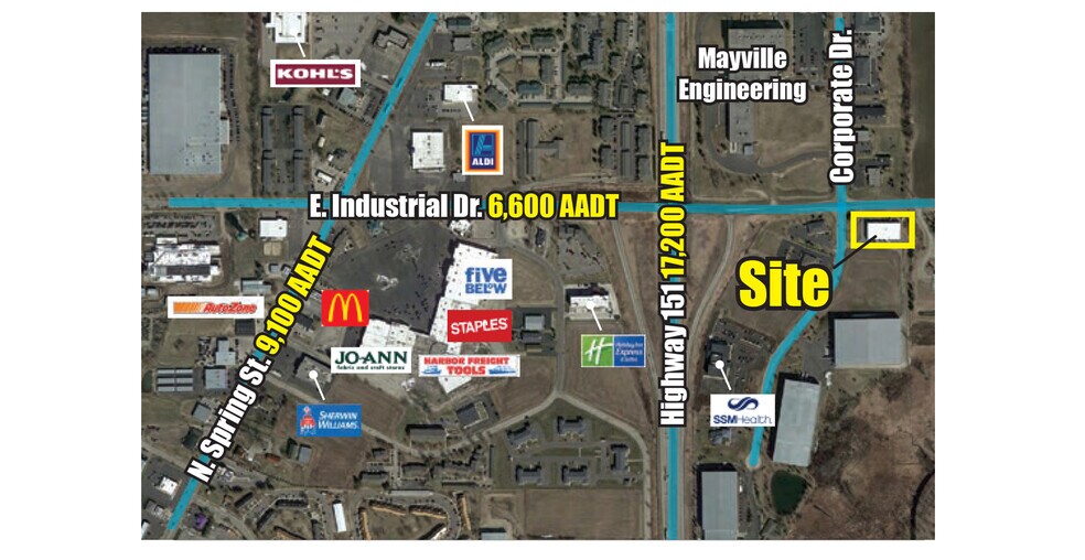 More Photos Of 151 Corporate Dr, Beaver Dam Light Manufacturing For Lease