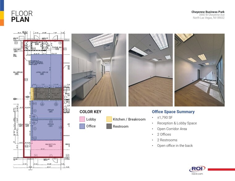 More Photos Of 3440 W Cheyenne Ave, North Las Vegas Medical For Lease
