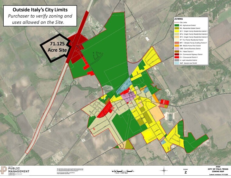 More Photos Of 154 Interstate 35E, Italy Land For Sale