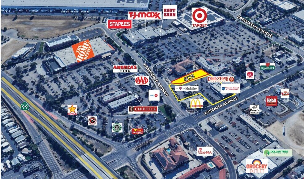 More Photos Of 165 Commerce Ave, Manteca General Retail For Lease