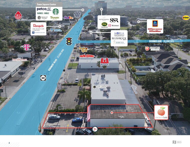 More Photos Of 3401 W Kennedy Blvd, Tampa Freestanding For Sale