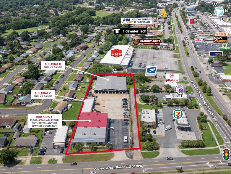 More Photos Of 7851 Azalea Garden Rd, Norfolk Showroom For Lease