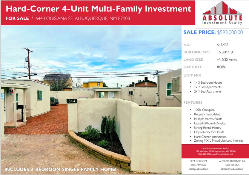 More Photos Of 644 Louisiana Blvd SE, Albuquerque Apartments For Sale