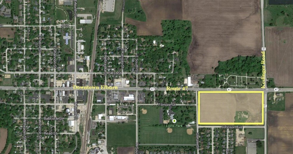 Primary Photo Of NW Corner Route 47 & Keslinger Rd, Elburn Land For Sale
