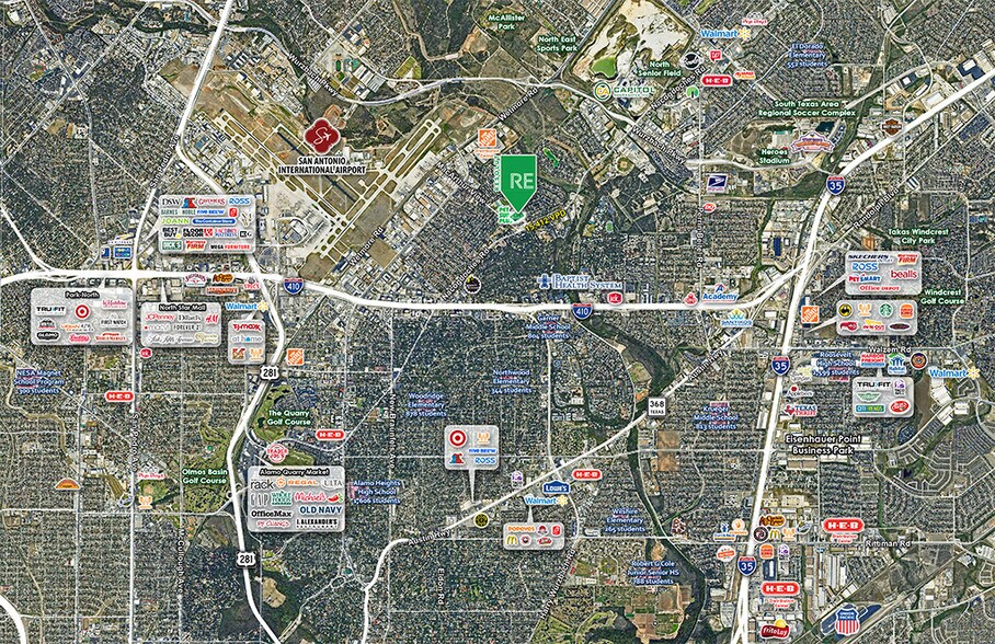 More Photos Of 3131-3175 Nacogdoches Rd, San Antonio Service Station For Lease