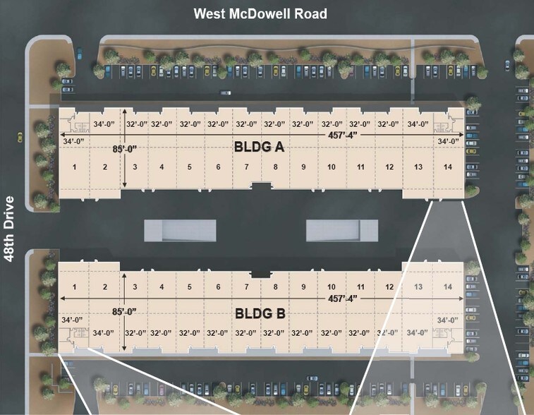 More Photos Of 4845 W McDowell Rd, Phoenix Unknown For Lease
